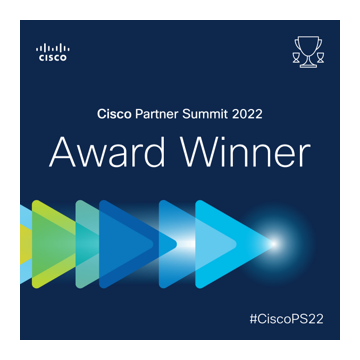 Cisco Partner Summit 2022 Award Winner