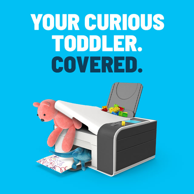 curious toddler