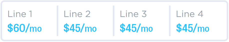 Price by line